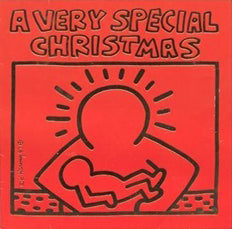 KEITH HARING - A VERY SPECIAL CHRISTMAS (Framed), 1987