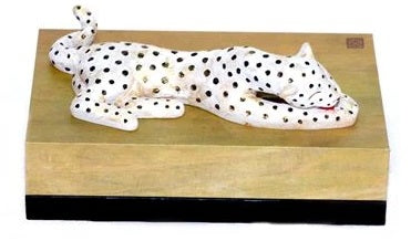SANYU - Leopard Sculpture (Saving Box)