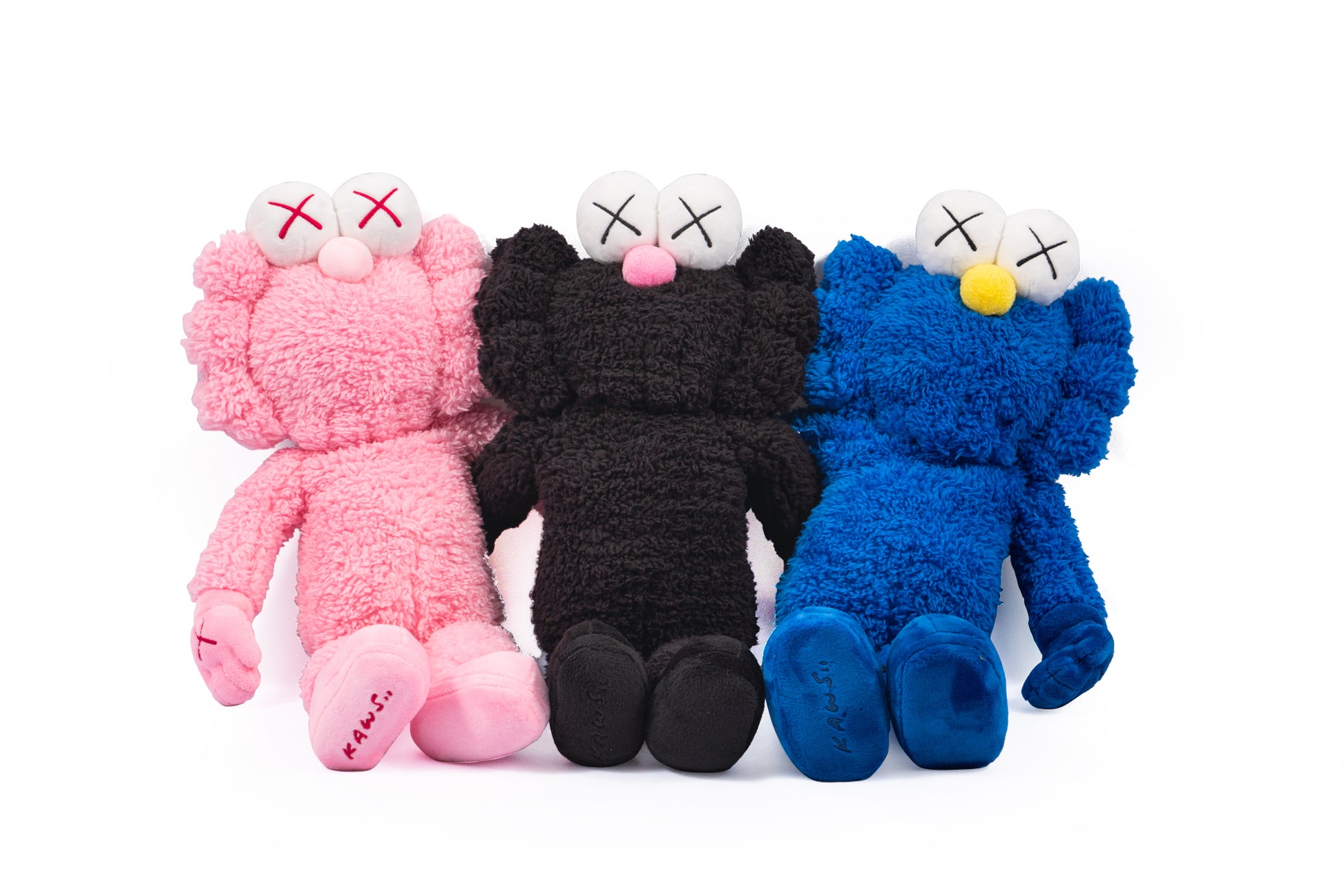 KAWS BFF Plush (Set of 3), 2019 – Curator Style