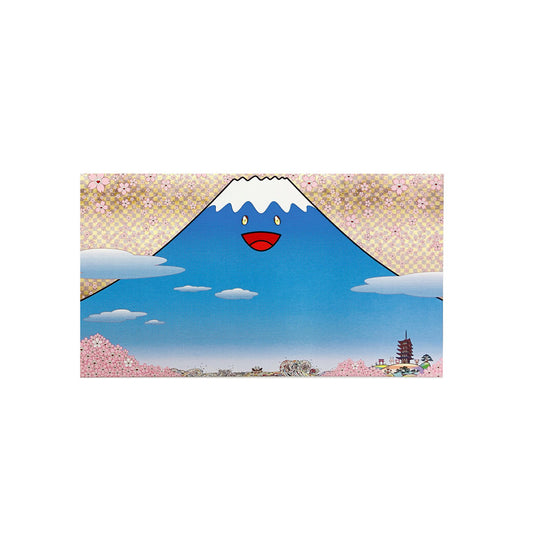 TAKASHI MURAKAMI - Cherry Blossom Fujiyama JAPAN Postcard, 2020