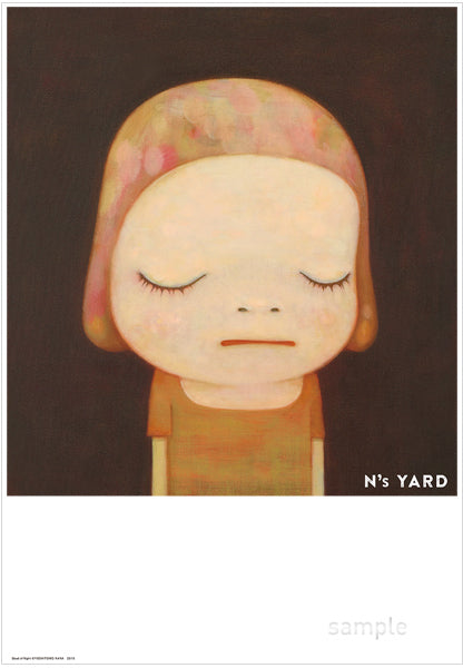 YOSHITOMO NARA - N's YARD Poster - Dead of Night (B3 Size)