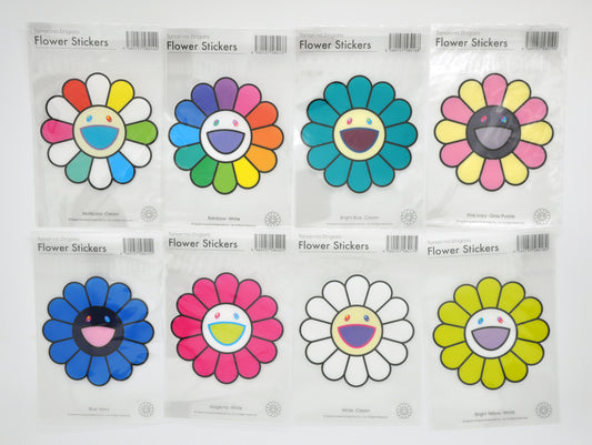 TAKASHI MURAKAMI - Clear Flower Stickers