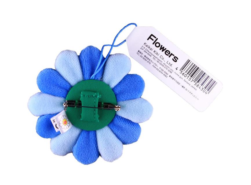TAKASHI MURAKAMI - Flower Pin (Light Blue)