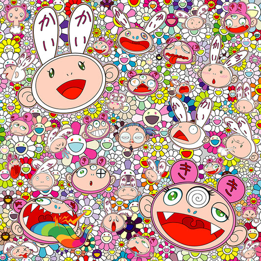 TAKASHI MURAKAMI - Flower (300 Edition) (Signed and Framed), 2004 – Curator  Style