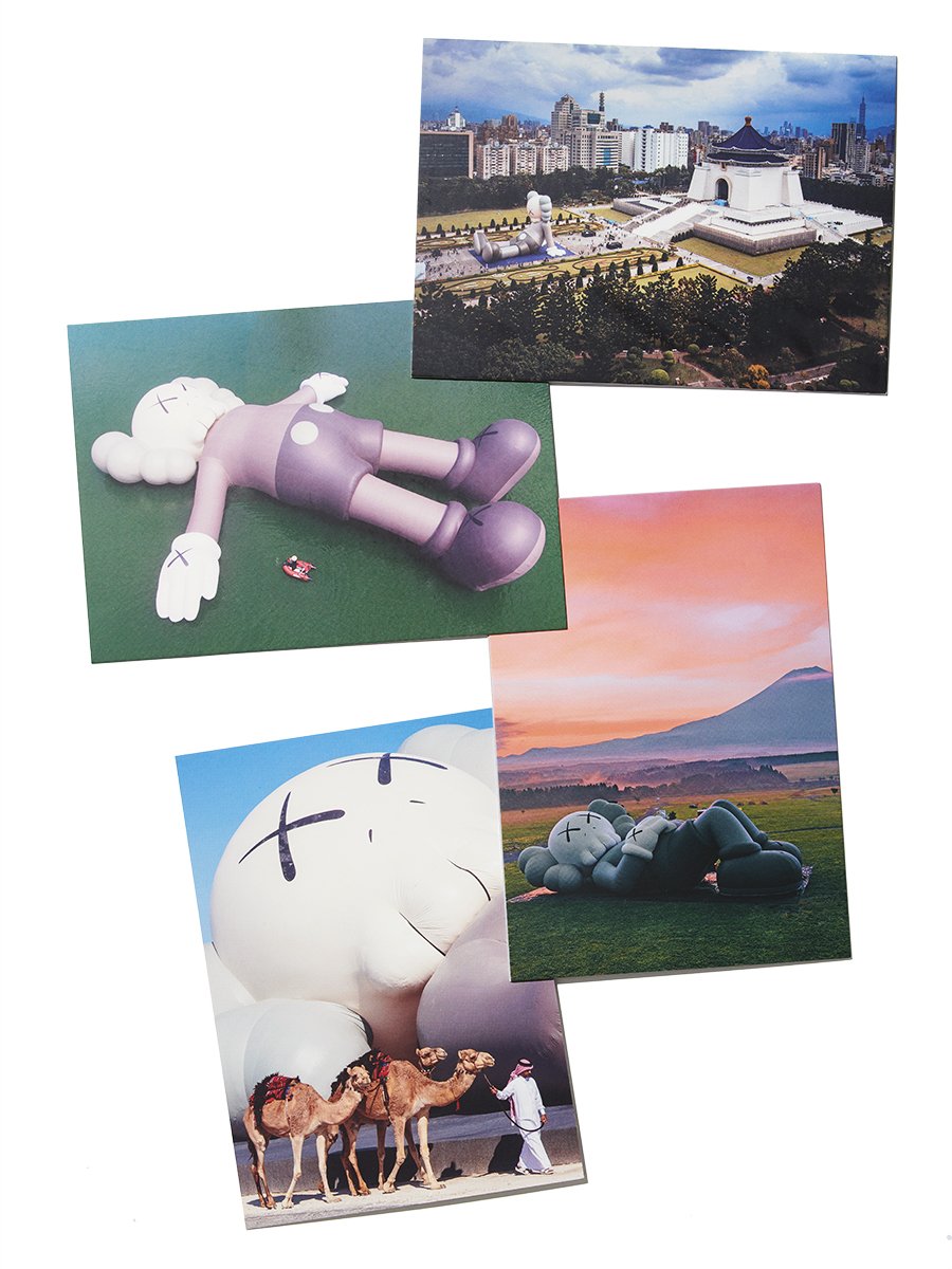 KAWS - Brooklyn Museum HOLIDAY Postcard (Set of 4), 2021