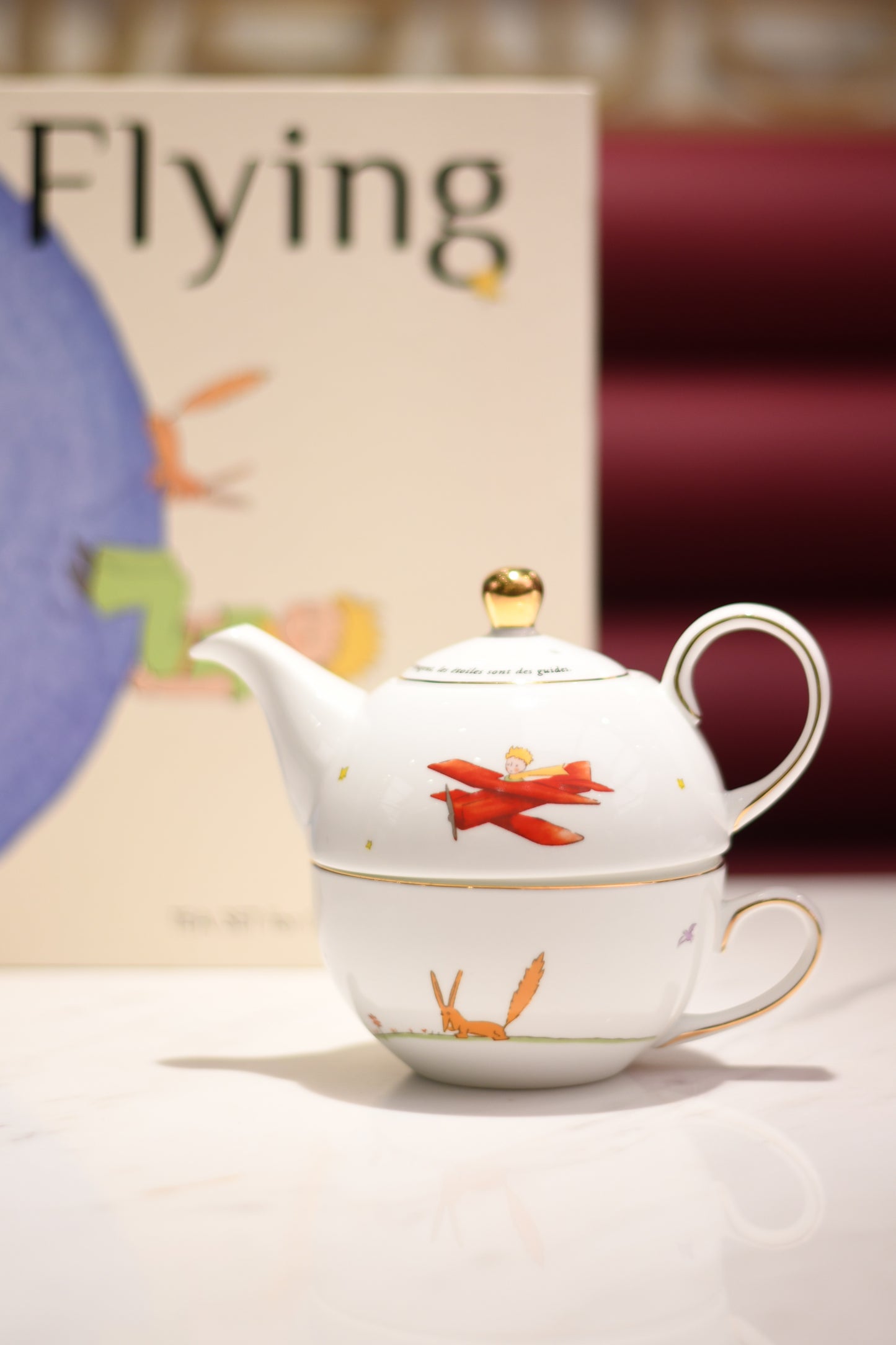 LE PETIT PRINCE - Bone China Teapot With Cup Set