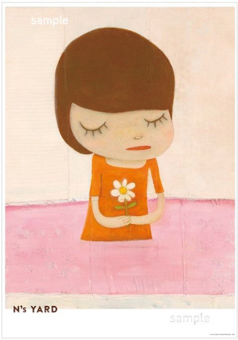 YOSHITOMO NARA - N's YARD Poster - In The Pink Water (B2 Size)