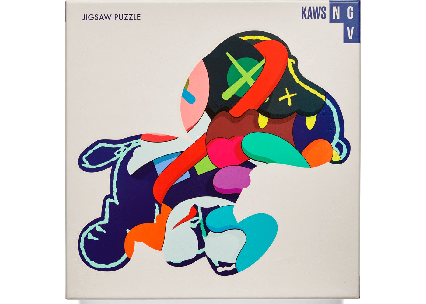 KAWS x NGV "Stay Steady" 1000 Piece Jigsaw Puzzle, 2019