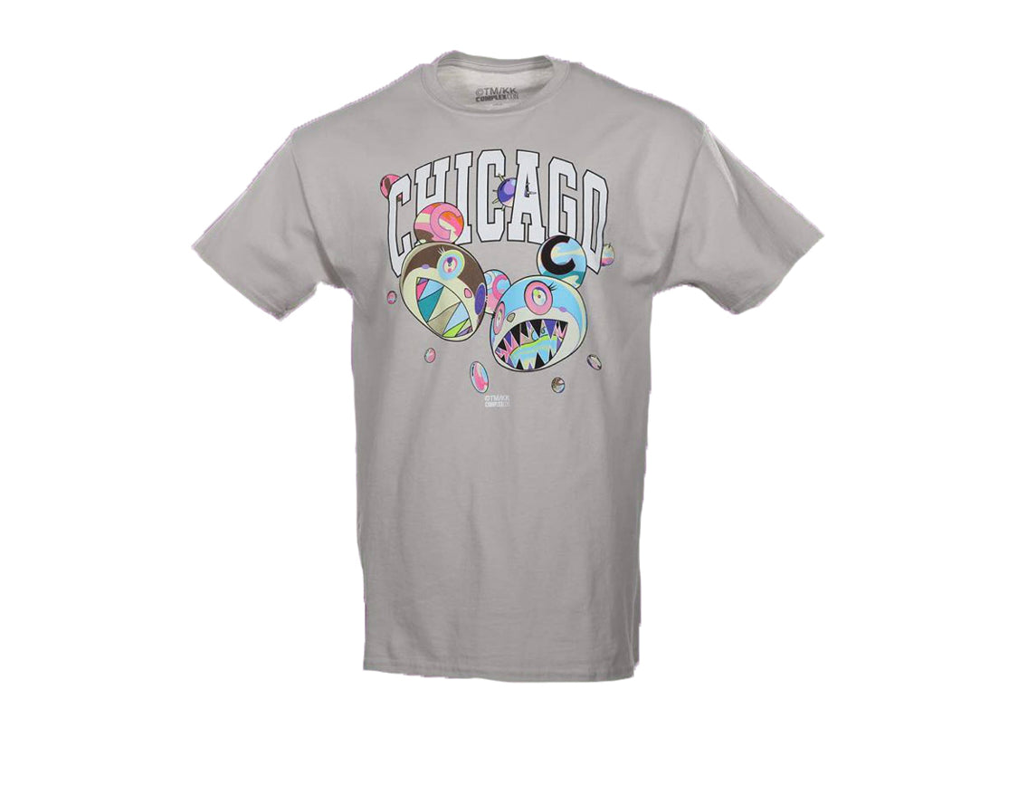 TAKASHI MURAKAMI x COMPLEXCON Chicago Discord T-shirt (Grey), 2019