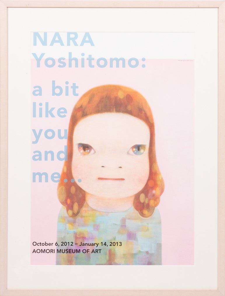 YOSHITOMO NARA - Poster of Miss Spring (Framed), 2012