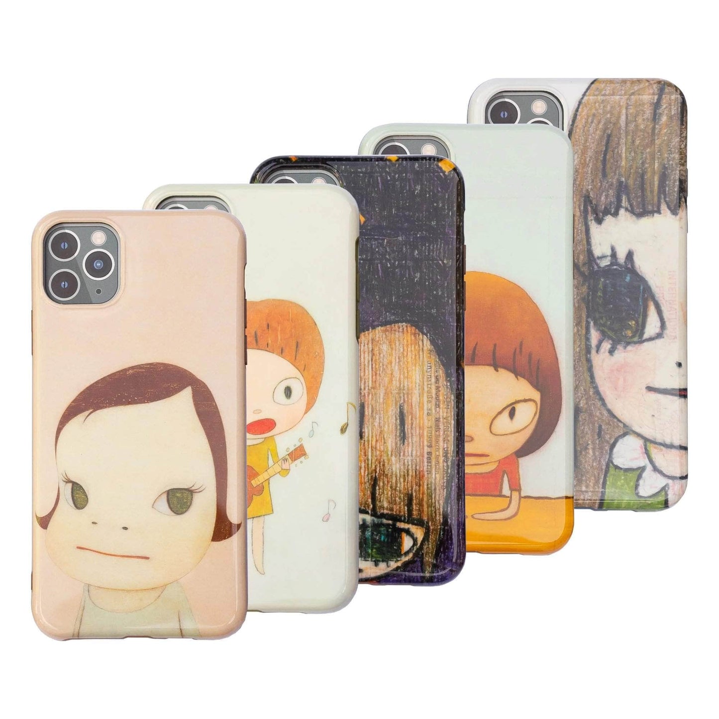 YOSHITOMO NARA - iPhone 11 Pro Max Phone Case (Set of 5), 2020