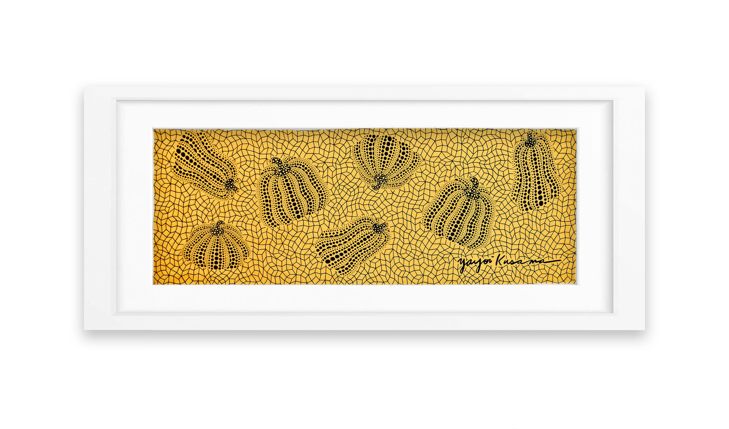 YAYOI KUSAMA - Pumpkin Yellow (Framed), 2019