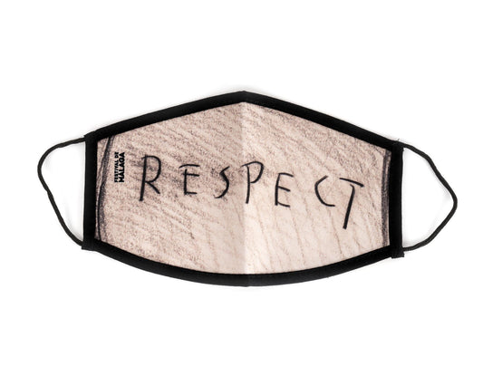 JAVIER CALLEJA - Reusable Adult Face Mask "Respect", 2020