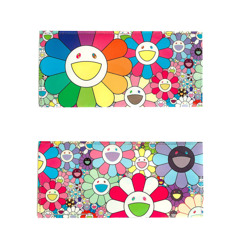 Takashi Murakami "Pop-up Flower"  file (with 10 pockets)