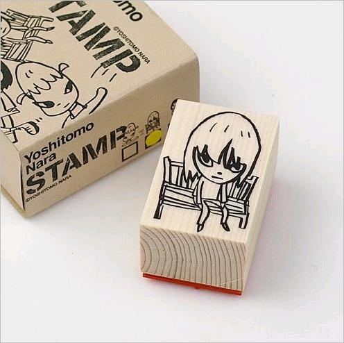 YOSHITOMO NARA - Stamp "Bench"