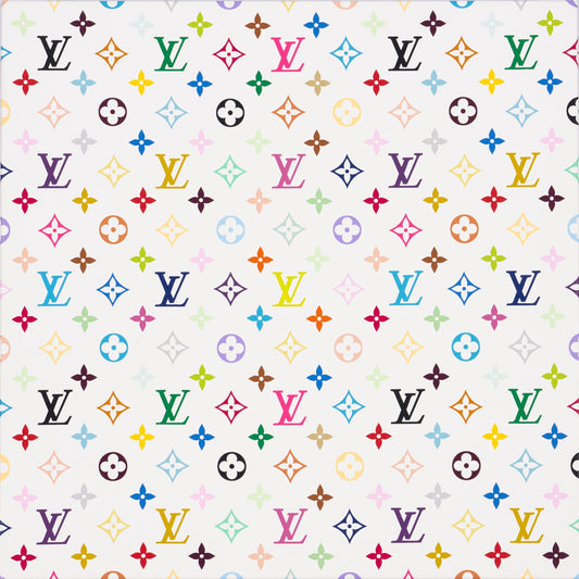 TAKASHI MURAKAMI x Louis Vuitton Monogram Multicolore - White (Signed), 2007