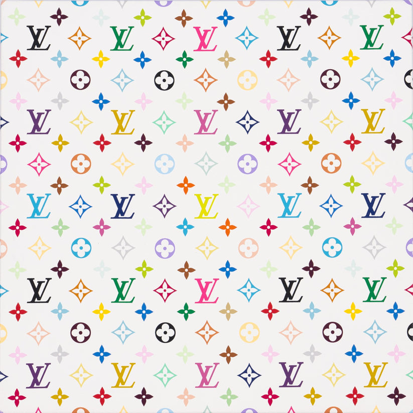 TAKASHI MURAKAMI x Louis Vuitton Monogram Multicolore - White (Signed ...