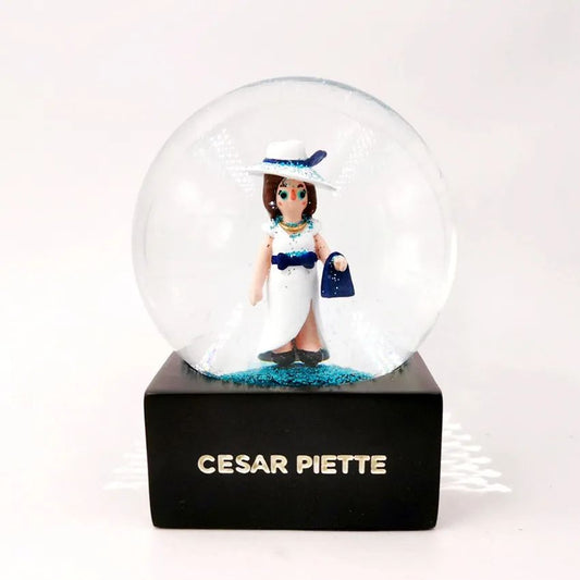 CESAR PIETTE - The Modern Lady Snow Globe, 2020