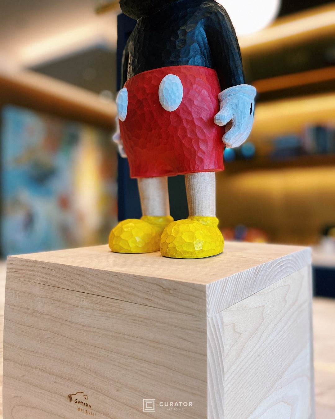SATORU KOIZUMI - "WITH" Mickey Sculpture, 2020