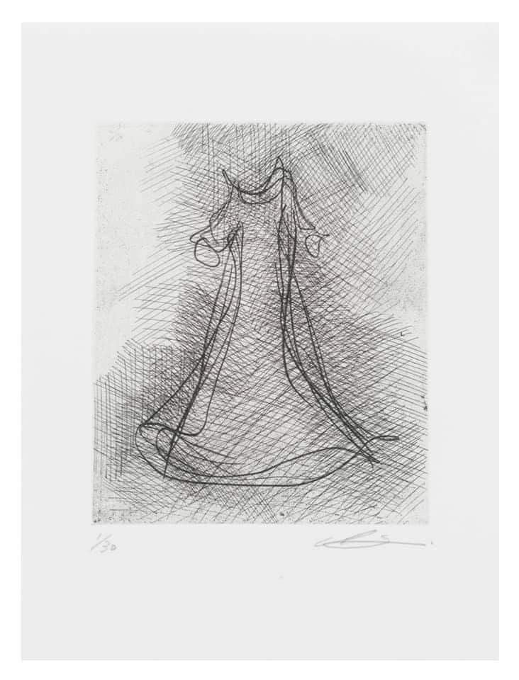 Chiharu Shiota-7 Dresses (Signed), 2014