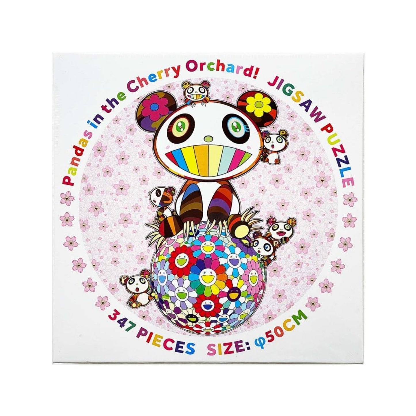 TAKASHI MURAKAMI - Pandas in the Cherry Orchard 347 Pieces Jigsaw Puzzle, 2021