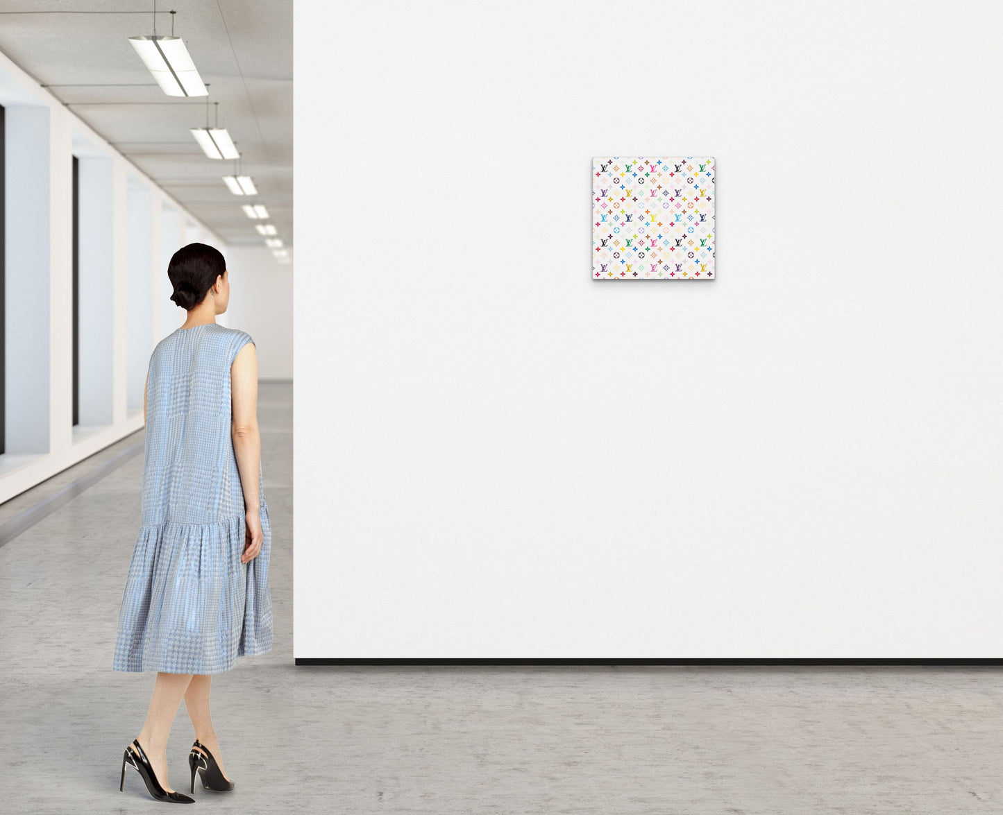 TAKASHI MURAKAMI x Louis Vuitton Monogram Multicolore - White (Signed), 2007