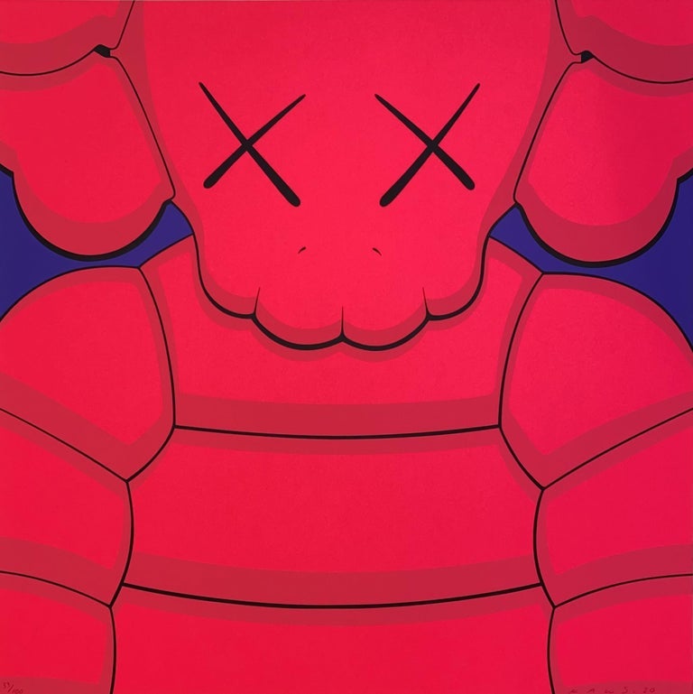 KAWS - What Party Print (Signed and Framed), 2020